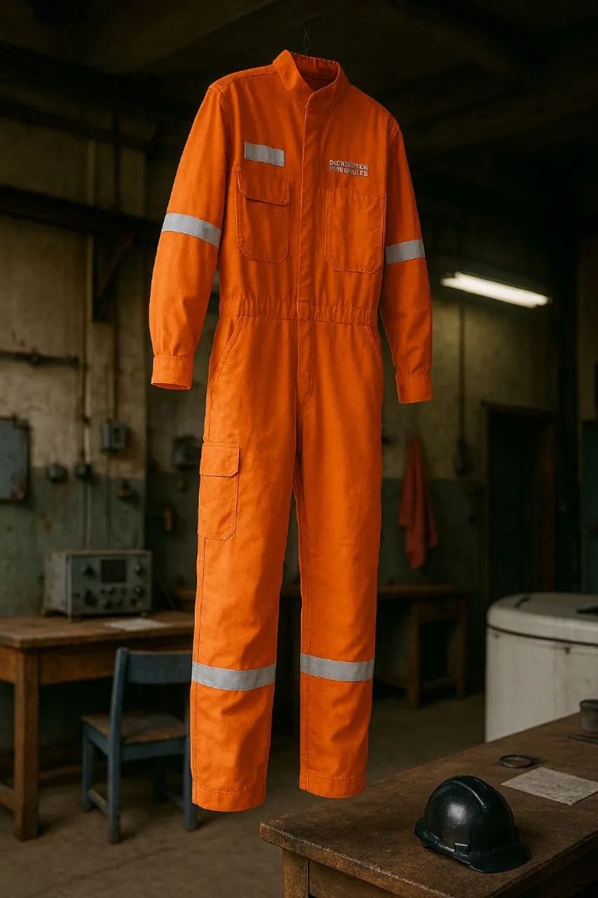 Macacão de trabalho laranja - NOVO - Foto 5