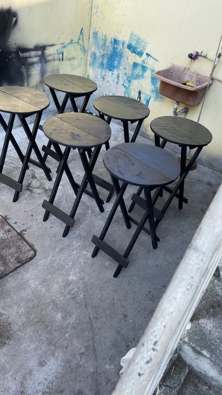 Mesa bistrô madeira 