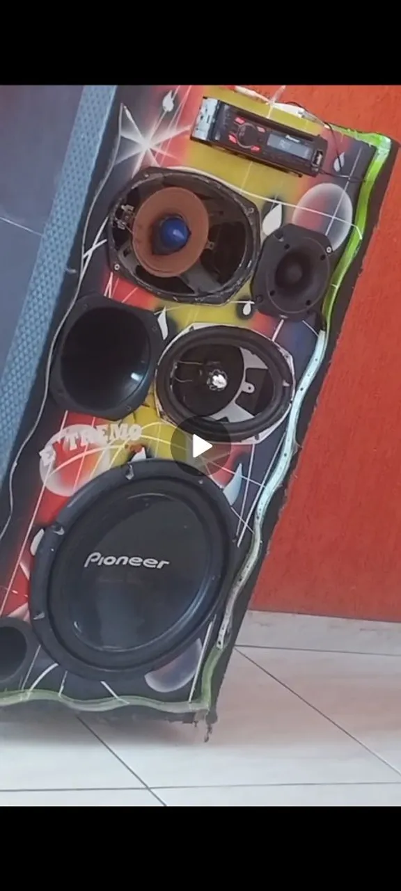 Caixa de Som Automotivo Pioneer