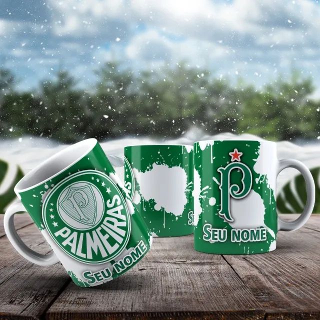 Canecas Personalizadas Palmeiras - Foto 5