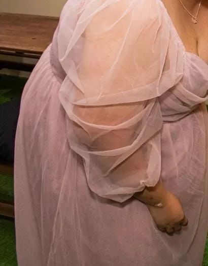 Vestido elegante rosé - Shein Plus Size - Foto 4