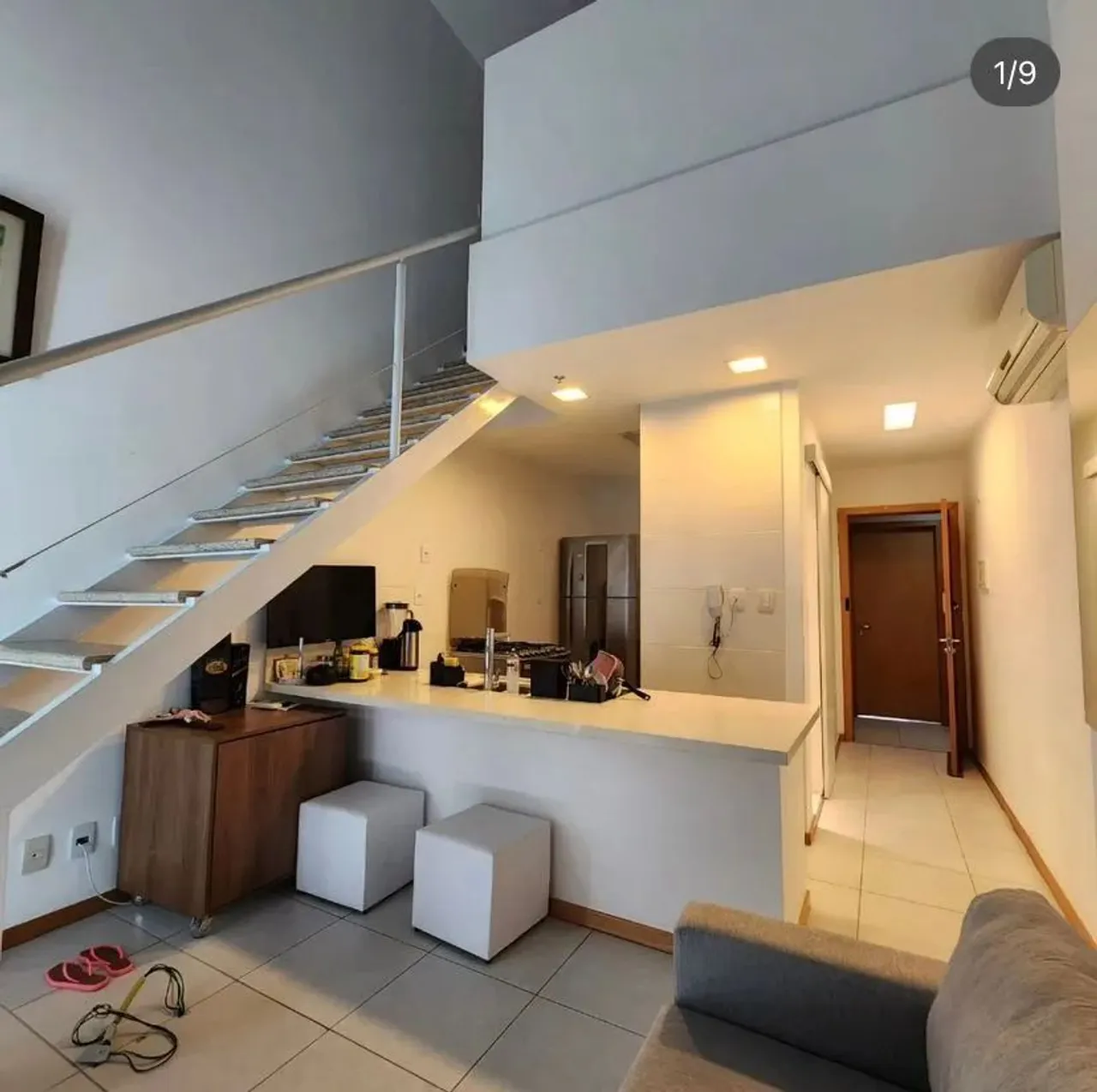LOFT DUPLEX MOBILIADO 84² 1 SUÍTE VARANDA 1 GARAGEM INFRA VENDE AQUARIUS