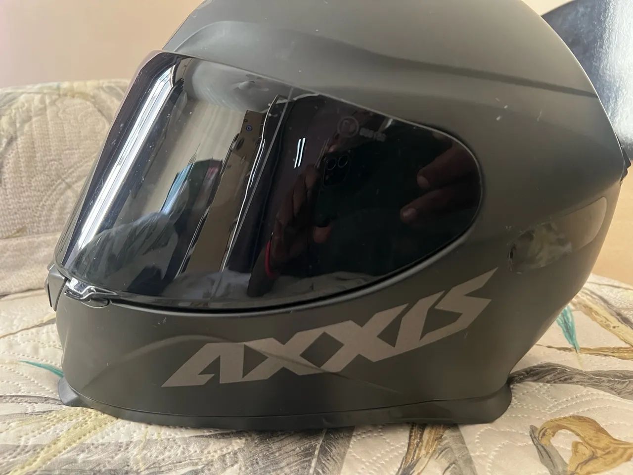 Capacete Axxis Preto - Foto 3