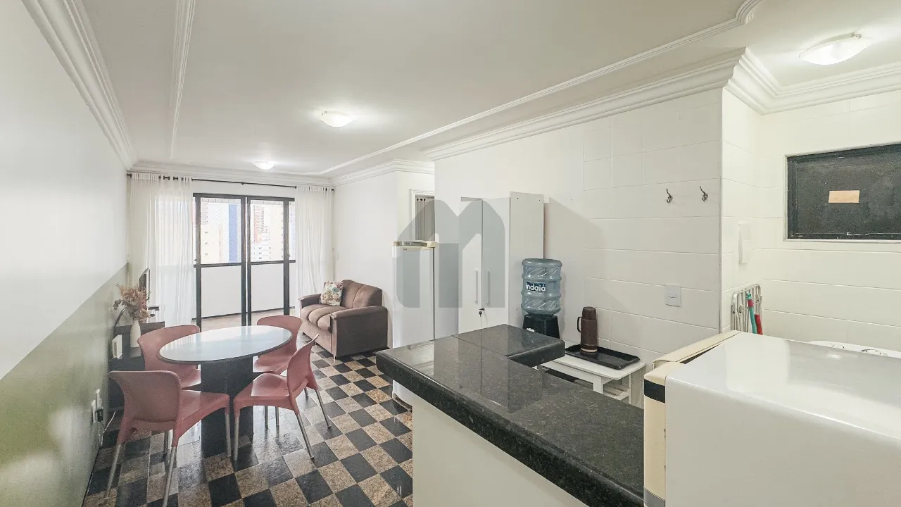Apartamento para locação com 52m² | 2 quartos | próximo ao aterro da praia de Iracema