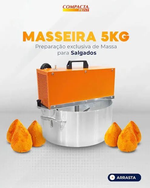 Masseira 5k profissional compacta print 