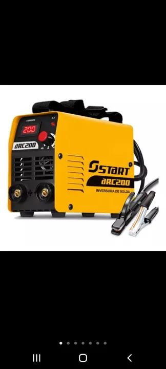 Máquina de Solda Inversora Start ARC200