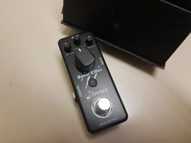 Pedal Donner Boost Killer perfeito com manual na caixa original