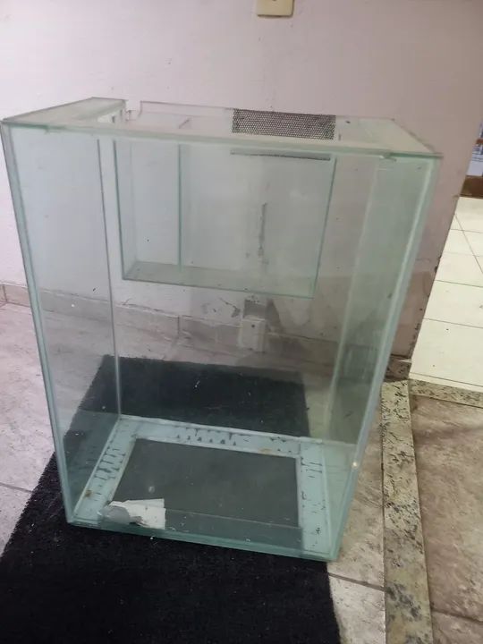 Aquário de vidro 60x40x30 - Foto 6