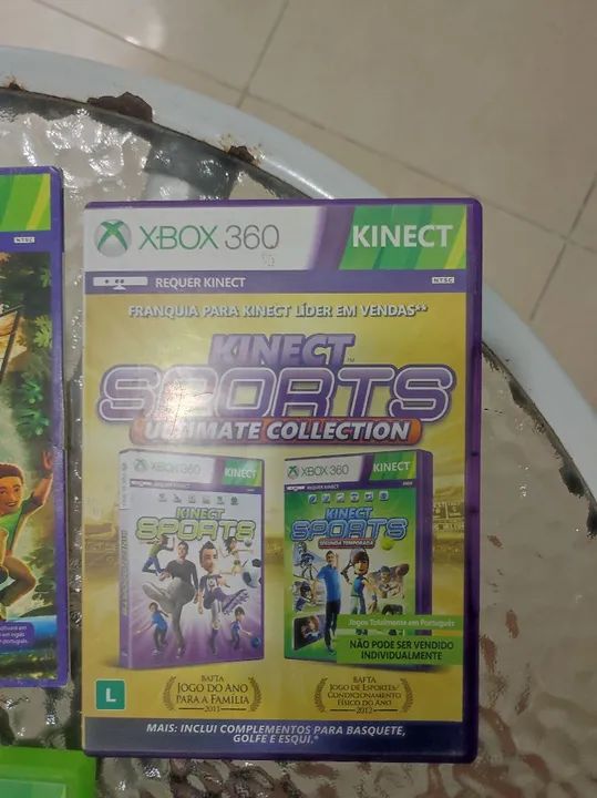 Kinect e 3 jogos - Foto 2