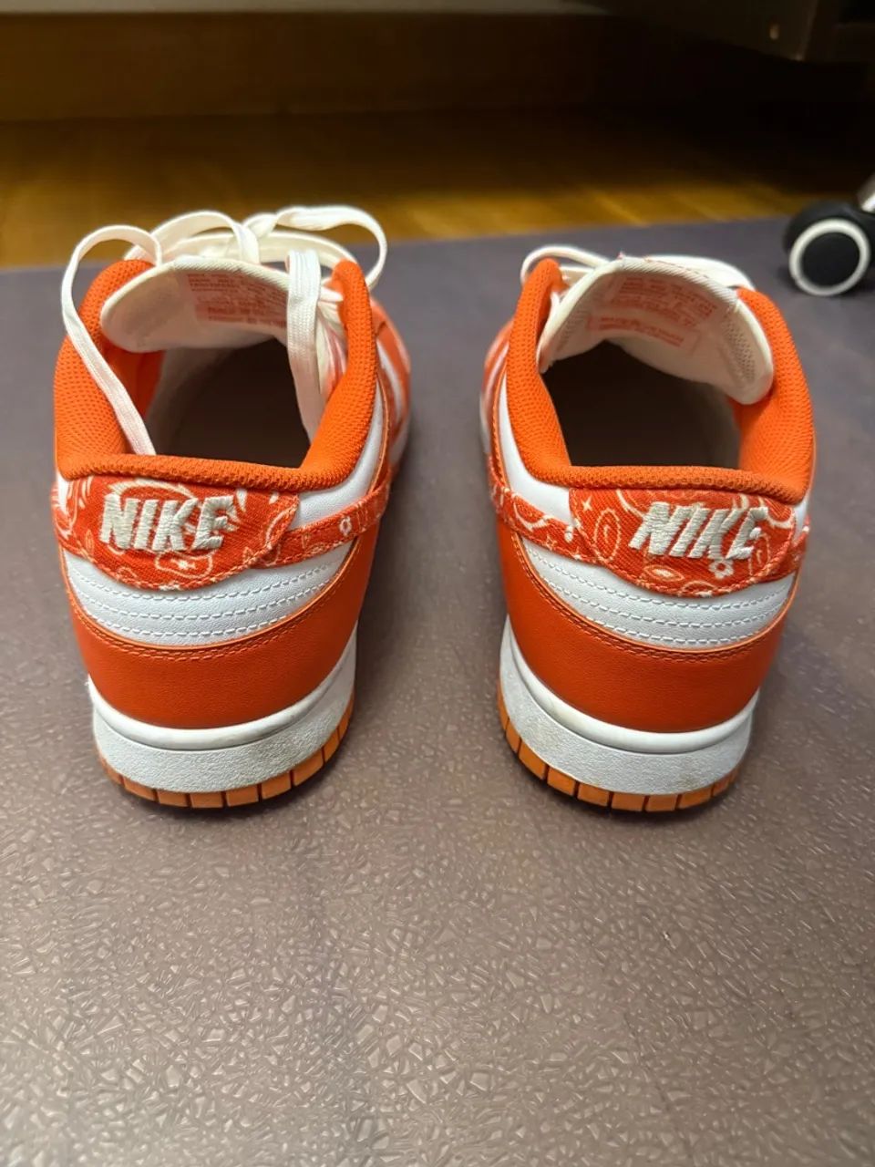Tênis Nike Dunk Low 43 Laranja - Foto 3