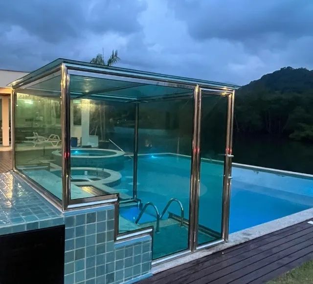 Casa de praia com piscina, sauna, churrasqueira e hidro aquecida - Foto 13