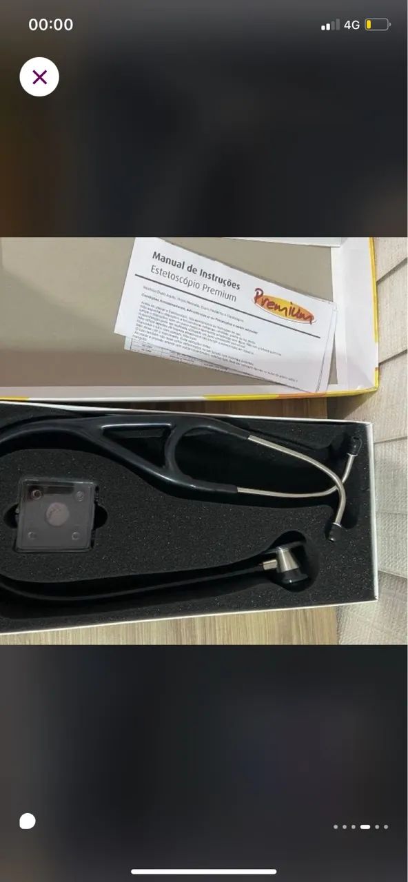 Estetoscópio premium cardiológico 64285809092867121