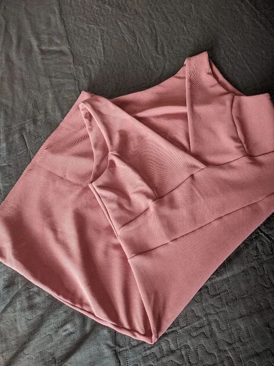 Vestido Rosa Sem Manga - Foto 2