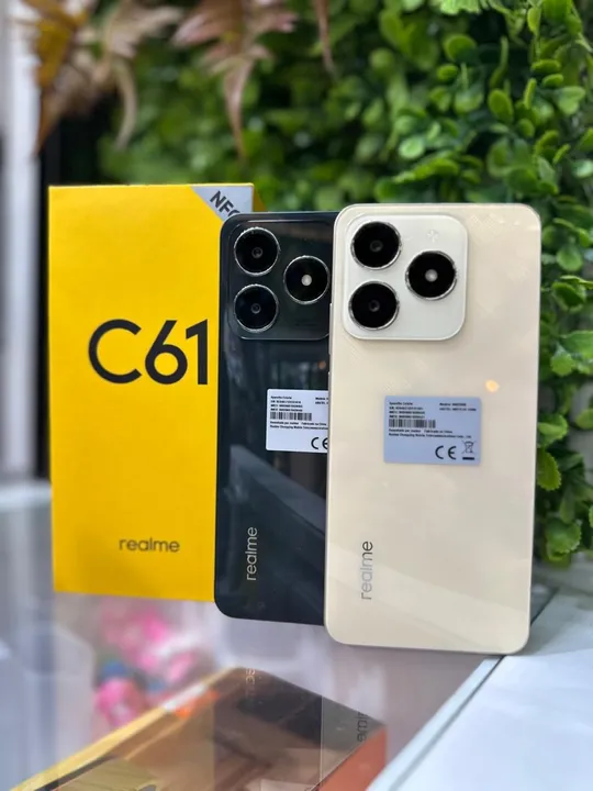 Realme c61 NFC 256Gb 06Gb Ram Novo entrega grátis oferta