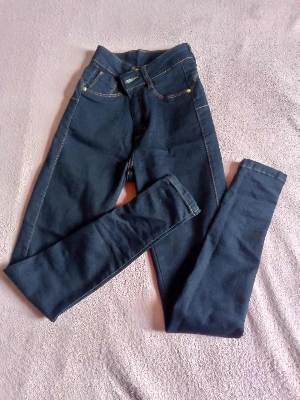 Calça Jeans Skinny Feminina - Azul Escuro