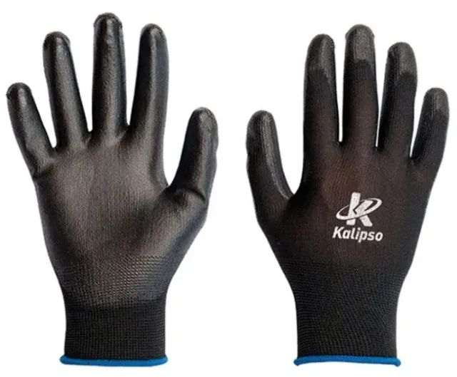  Luva multitato PU preto T-08 Kalipso  - Foto 5