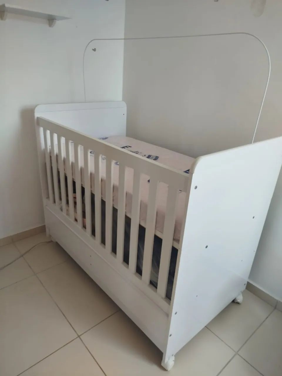 Berço mini cama com rodinhas - Foto 3