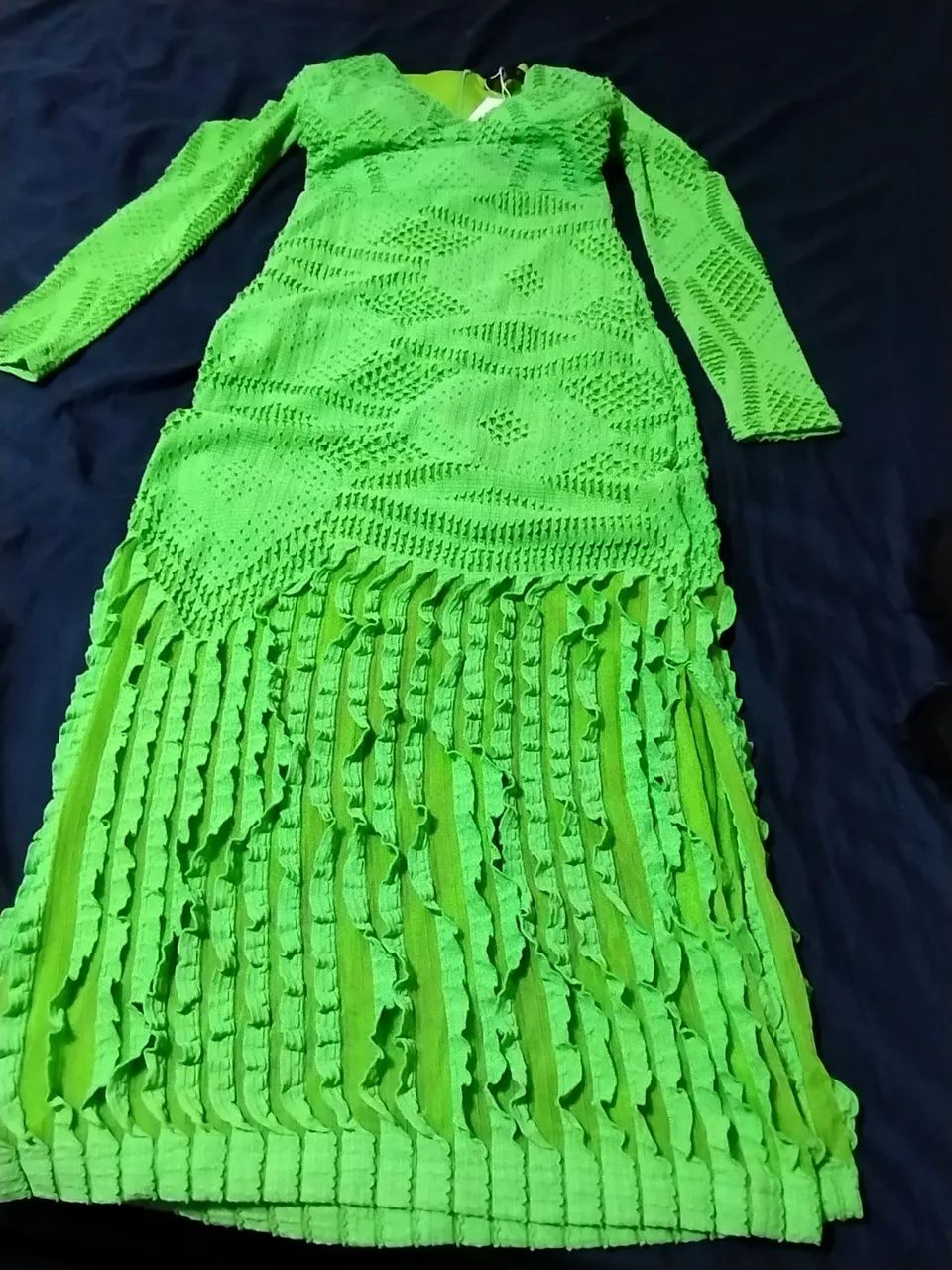 Vestido verde Mya Collection - Foto 3