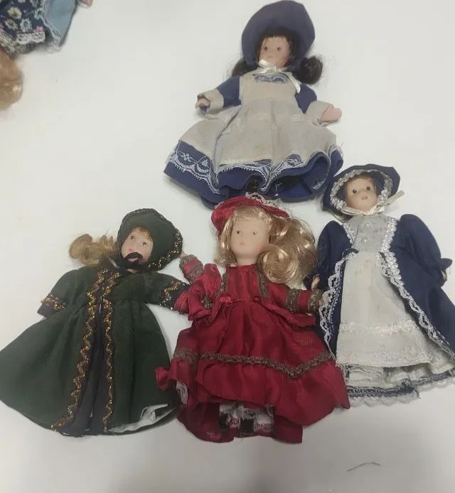 Bonecas Vintage De Porcelana Salvat Planeta Lote com 13 - Foto 2