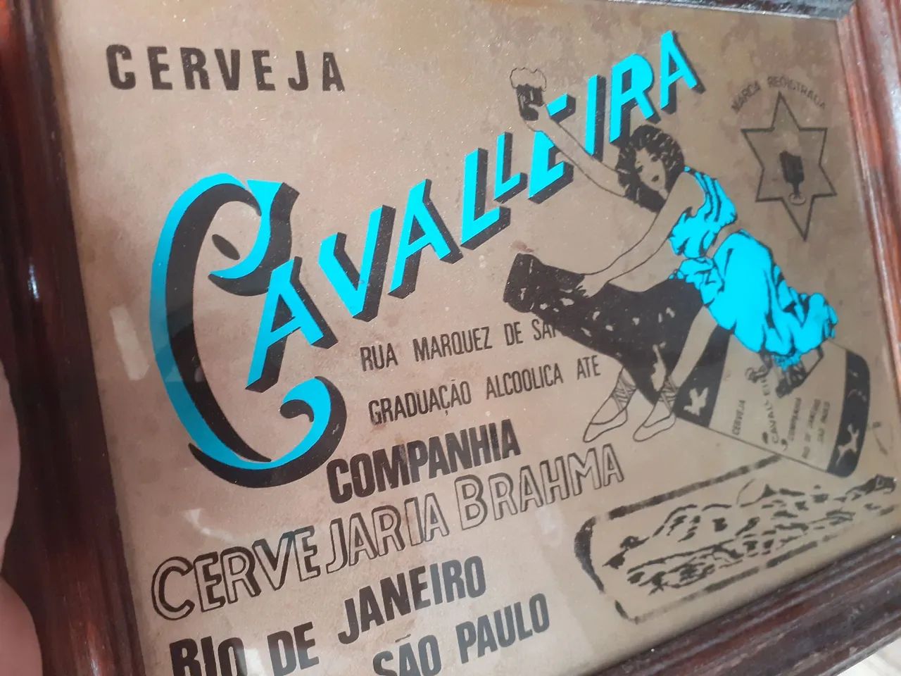 Antigo Quadro Cervejaria Brahma - Foto 3