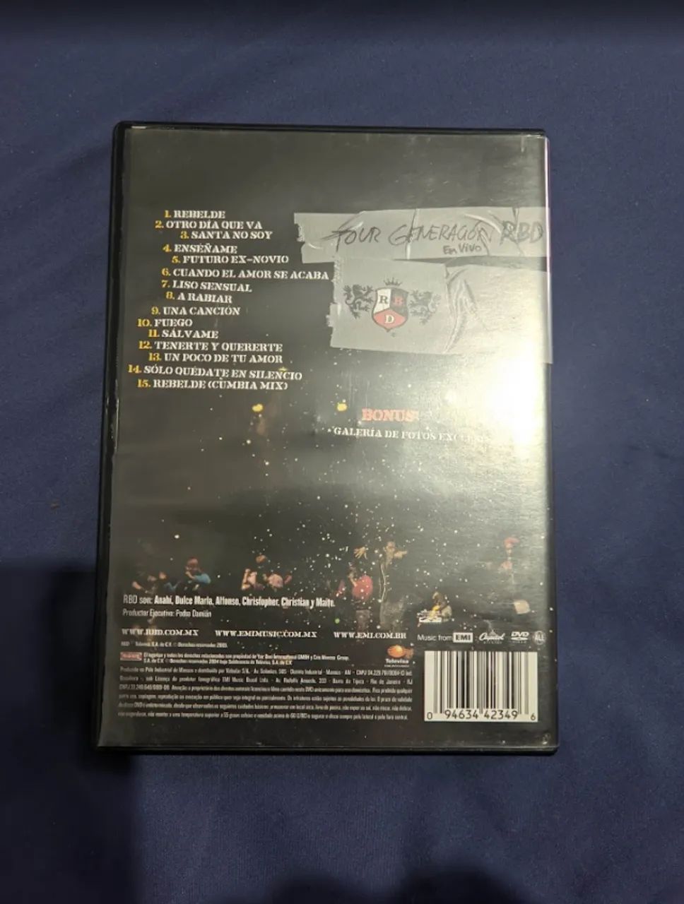 DVD RBD Tour Generácion - Foto 2