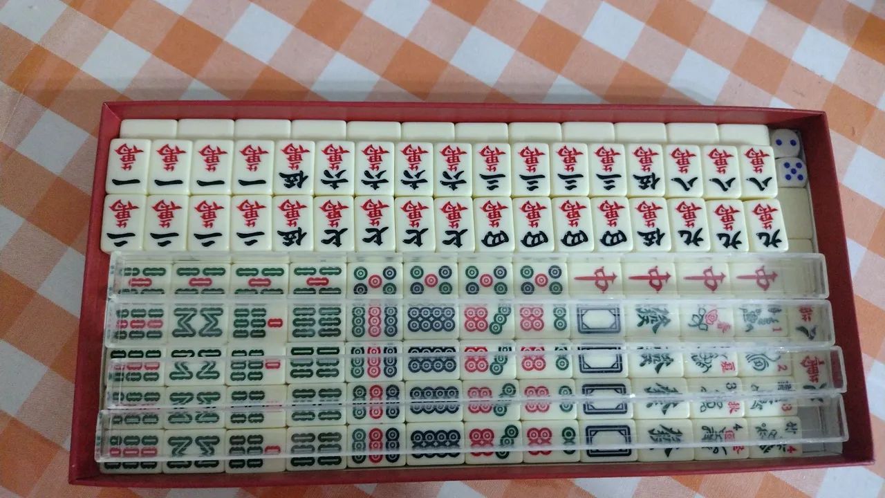 Jogo de Mahjong - Jogo Chinês  - Foto 4