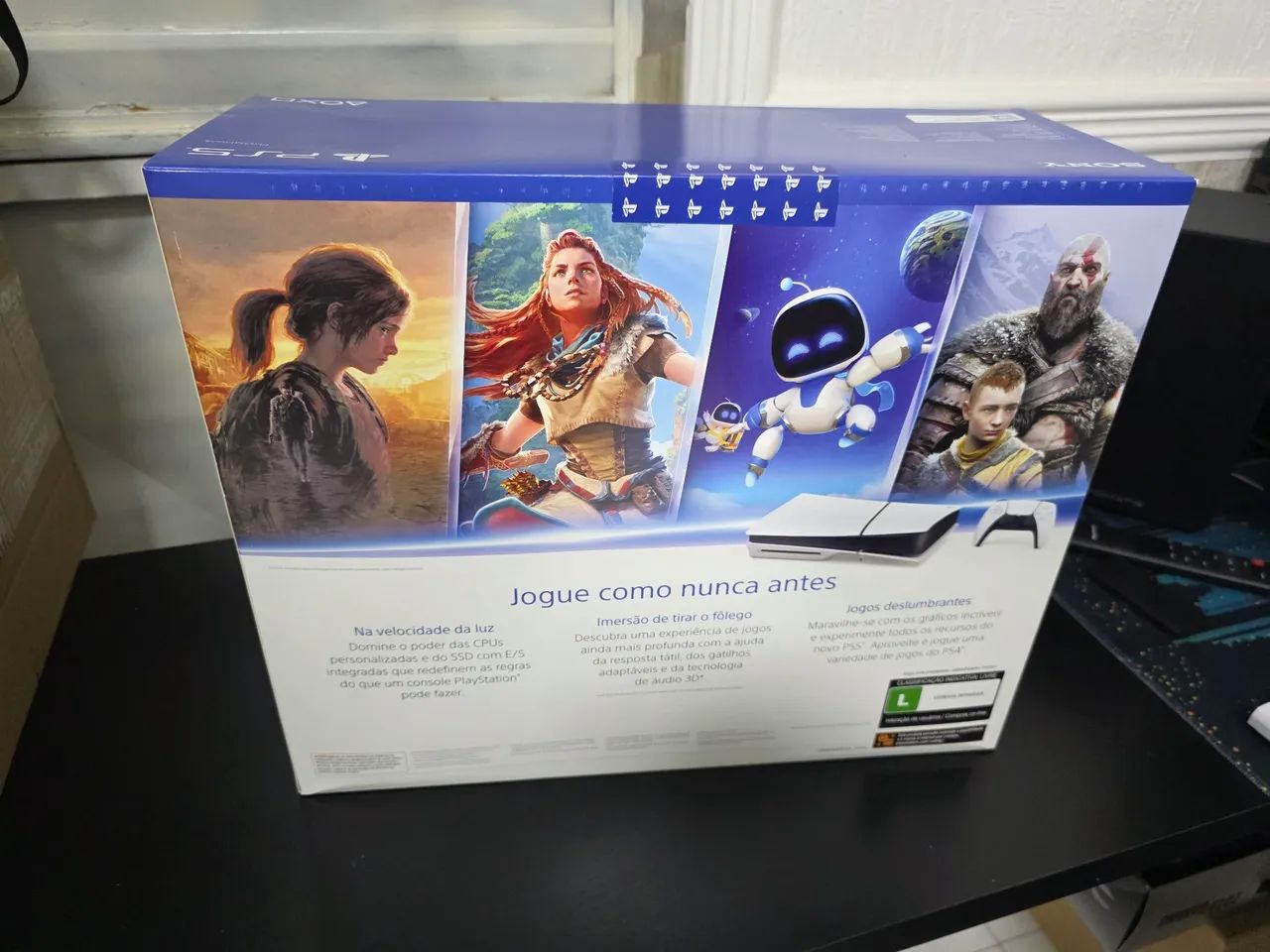 Playstation 5 Slim 1TB ( Com Leitor de disco)  Lacrado NF-e  - Foto 3