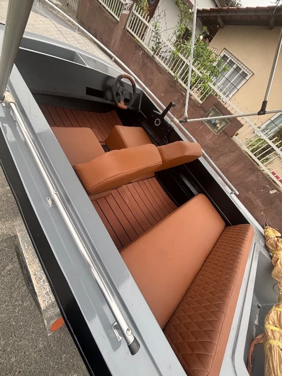 Vendo lancha recém reformada  - Foto 4