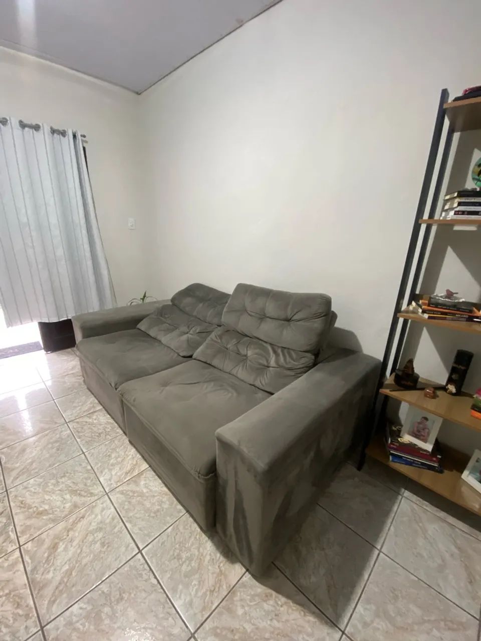 Sofá cama retrátil - R$ 300 - Foto 5