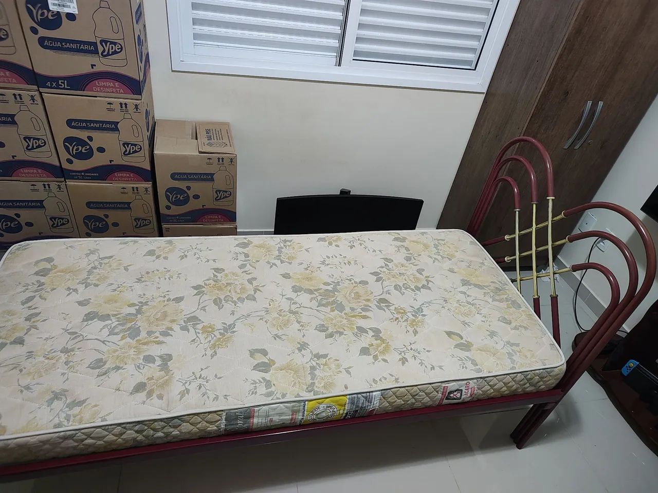 Cama Solteiro + Colchão - Foto 2
