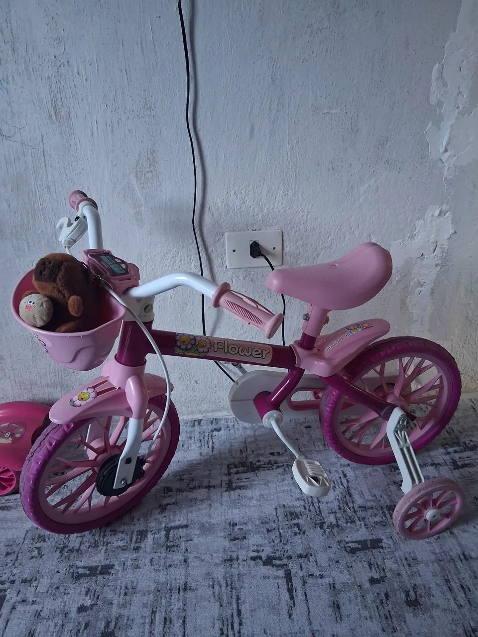 Bicicleta infantil rosa - Foto 2