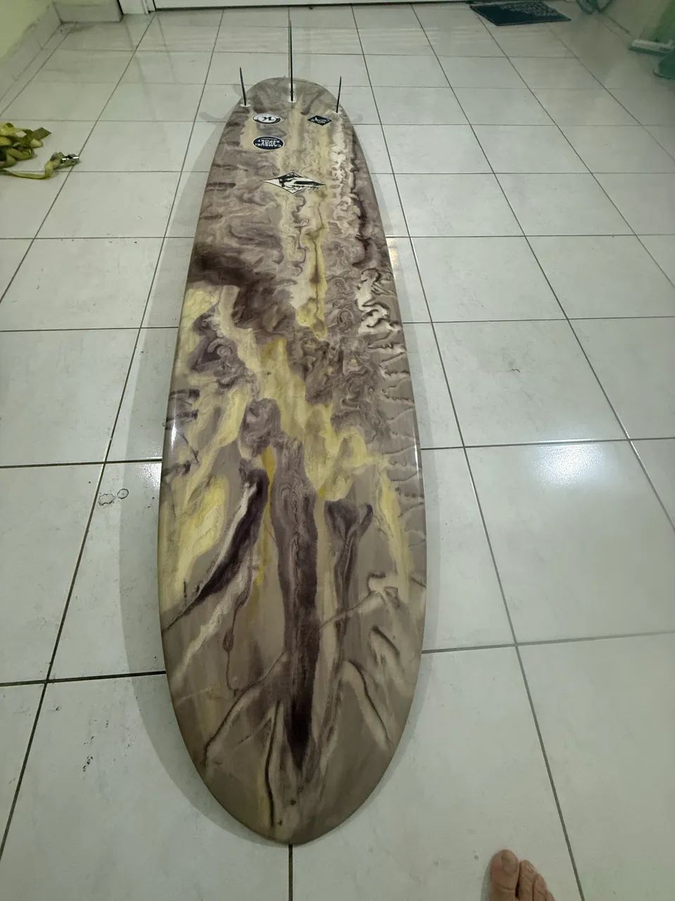 Long board neco carbone