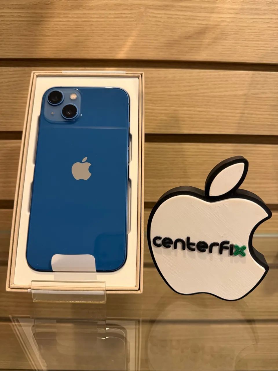 iPhone 13/128 azul novo Anatel com garantia Apple 6 meses 