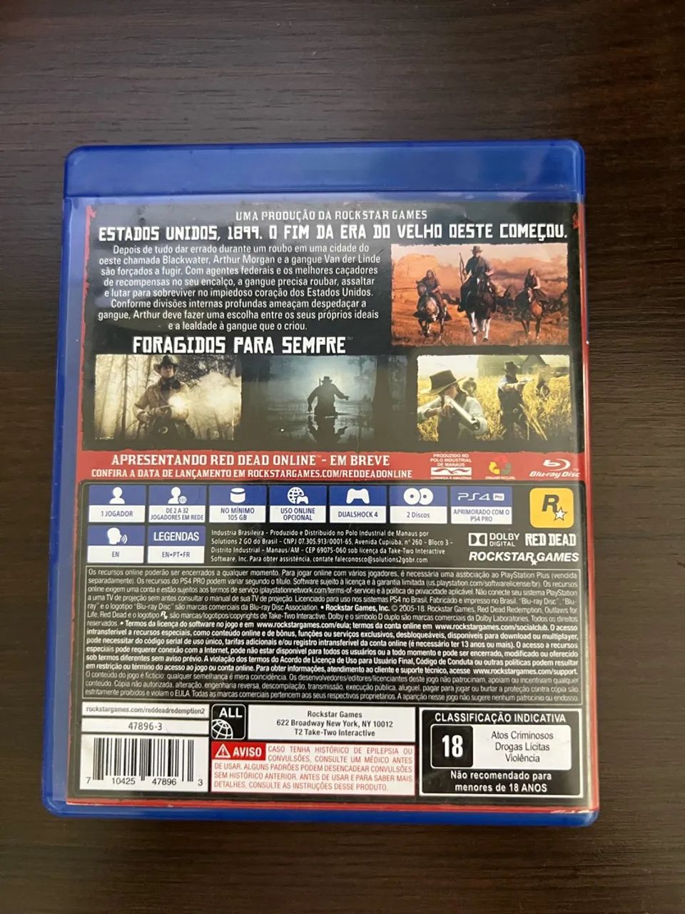 Jogo Red Dead Redemption II ps4ps5 - Foto 2
