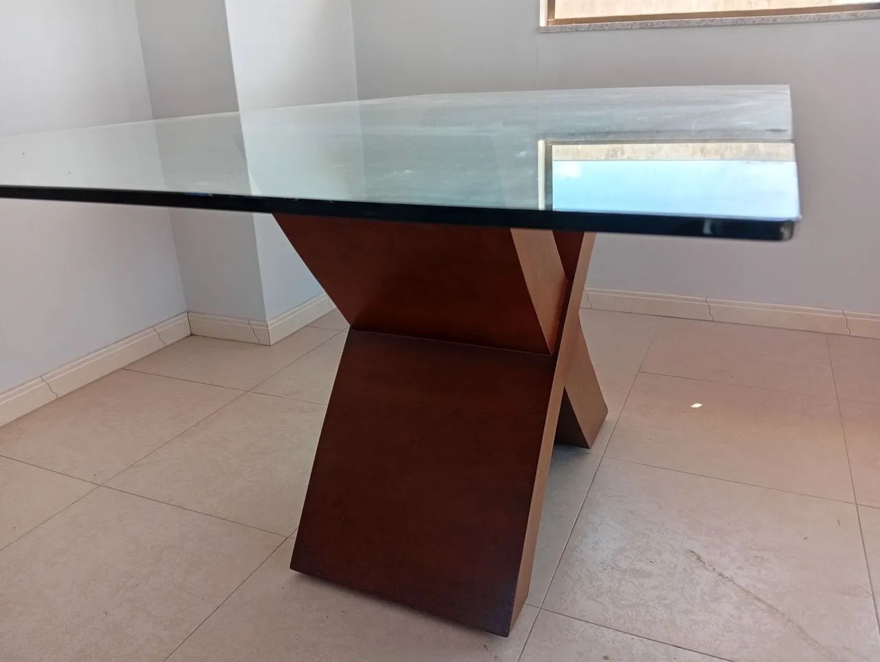 Mesa tampo de vidro - Foto 3
