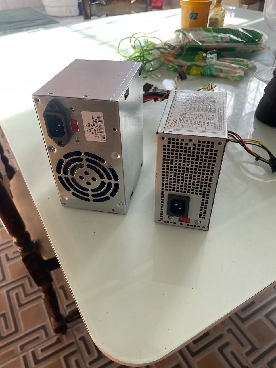 Fontes de pc e mini pc funciona perfeitamente  - Foto 5