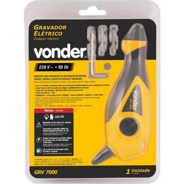 Gravador Elétrico 10W GRV7000 220v Vonder - Foto 3