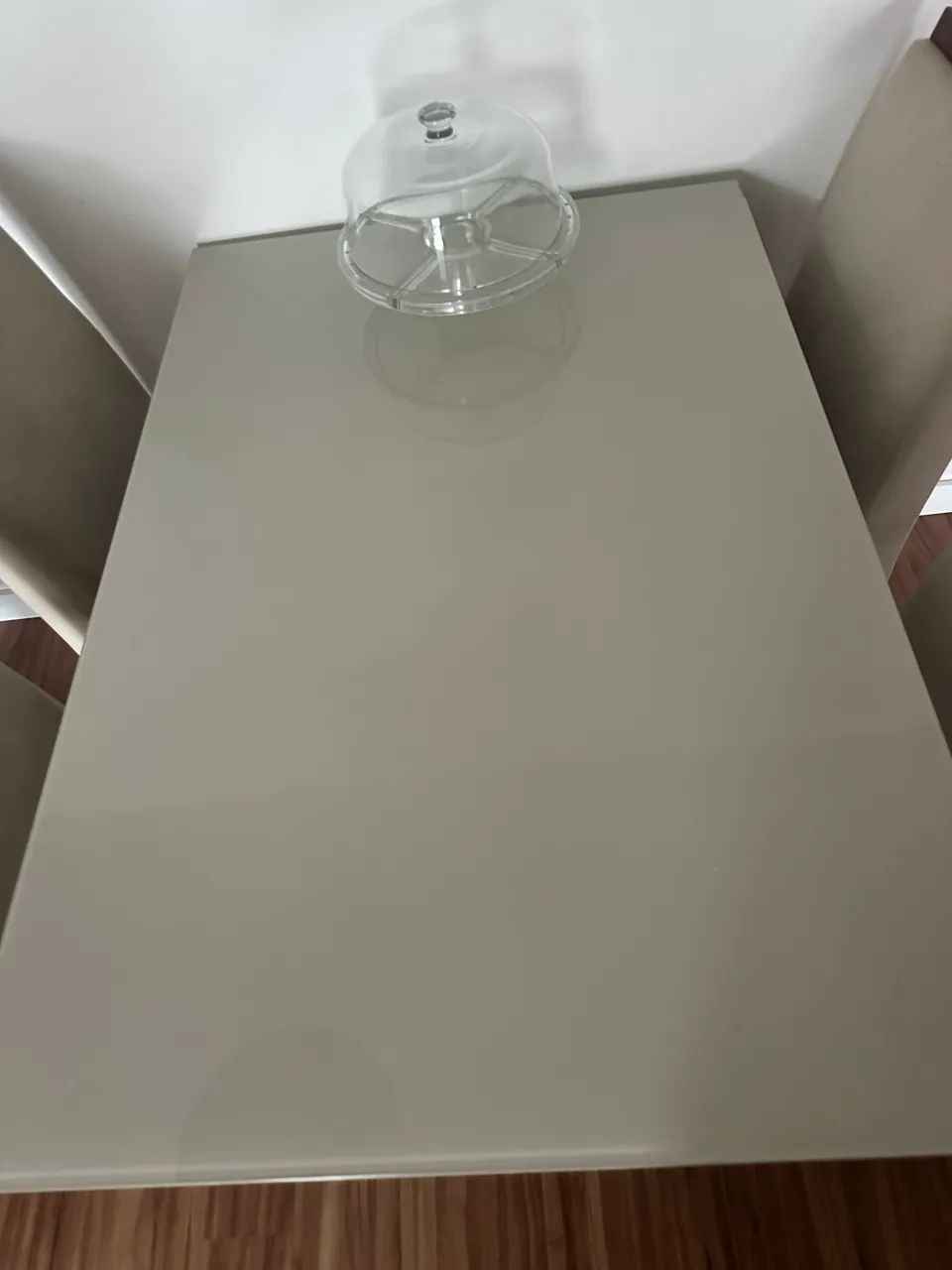 Mesa vidro branco - Foto 2