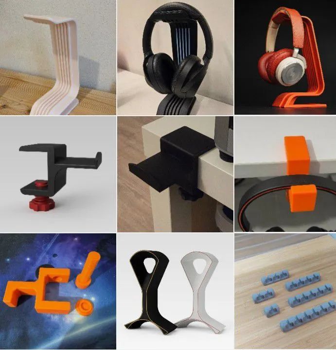 Suporte para fone de ouvido - Foto 4