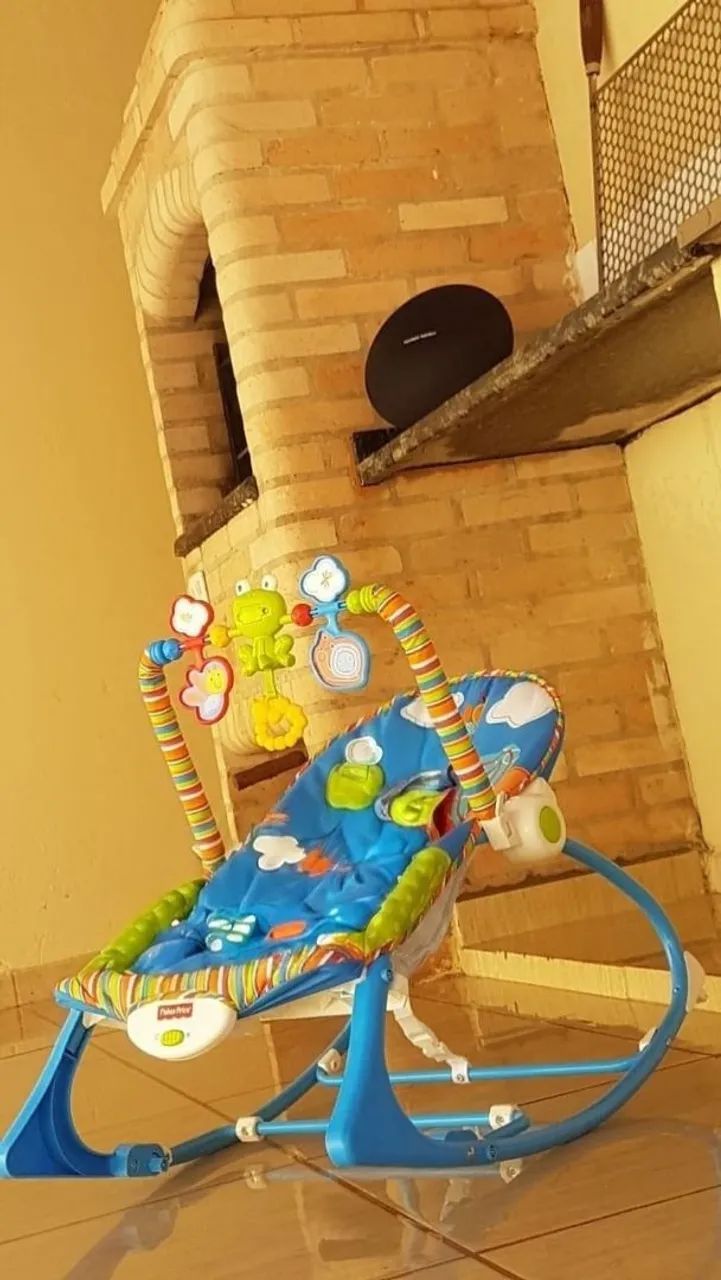 Cadeira de Descanso Musical FunTime Sapo