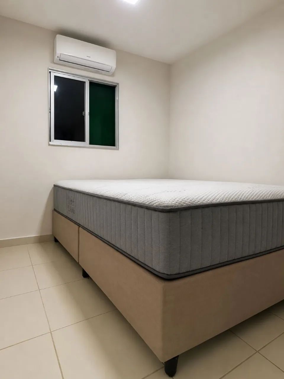 Cama King size, colchão Viena ultra resistente e base  - Foto 2