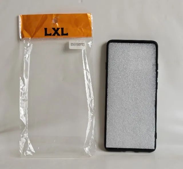 Capa protetora para Motorola Edge 60 Pro - preta - nova - Foto 4