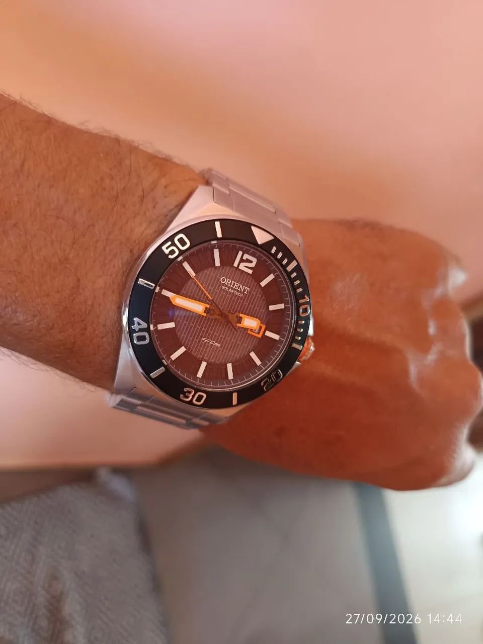 Relógio Orient Solartech Mbss1500 D2sx  - Foto 3