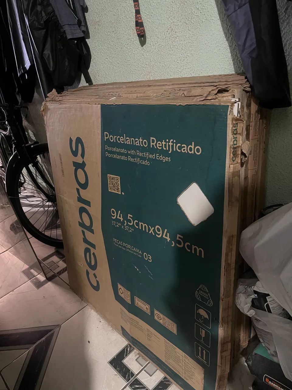Porcelanato cerbras (onix reale) 94,5x94,5 - Foto 2