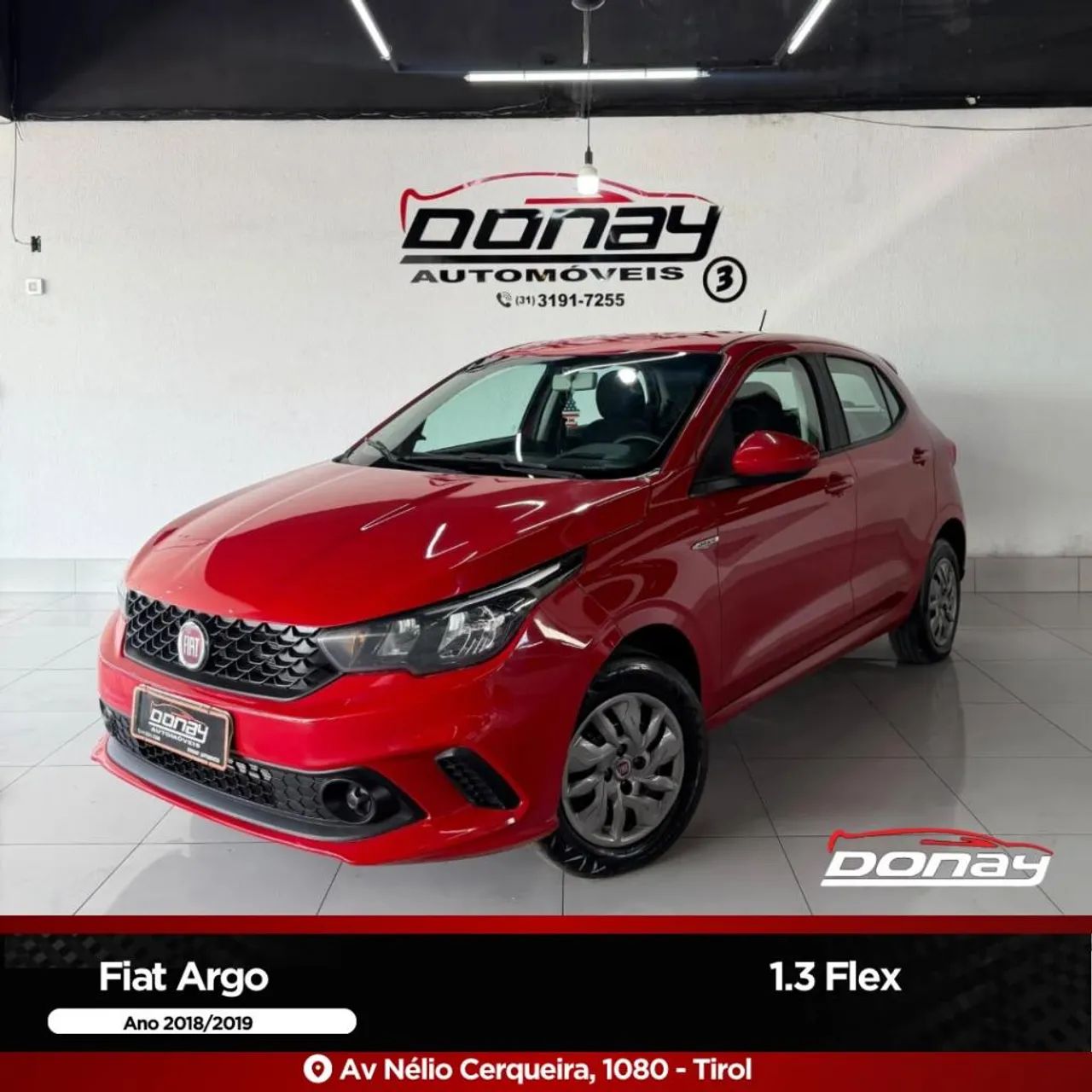 Fiat Argo 1.0 6V Flex. 2019