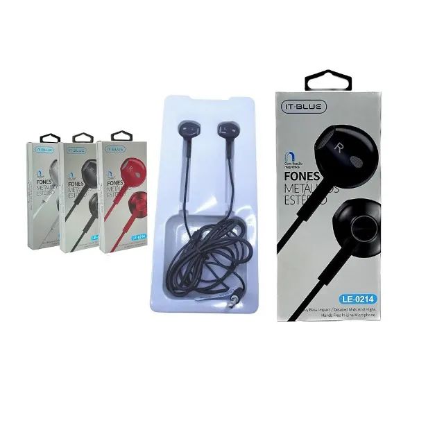 Fone de Ouvido com Microfone LE-0214 - Foto 4