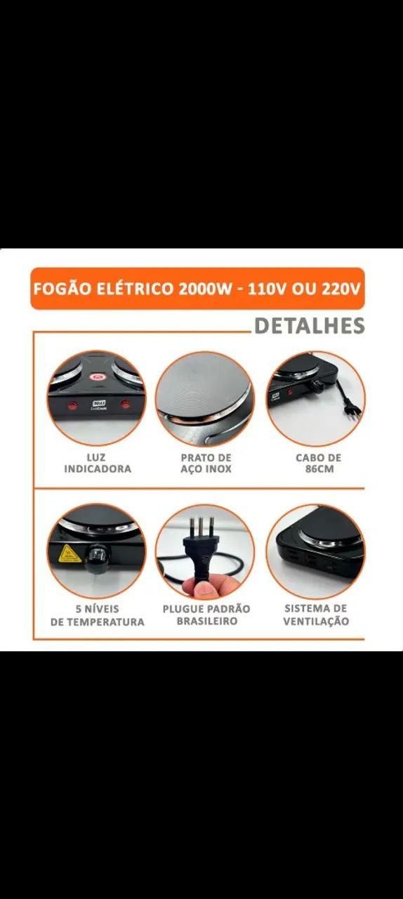 Fogão elétrico  - Foto 3