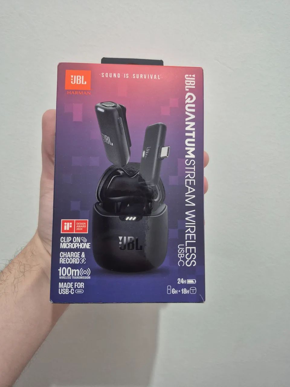 Microfone de lapela JBL - Foto 4