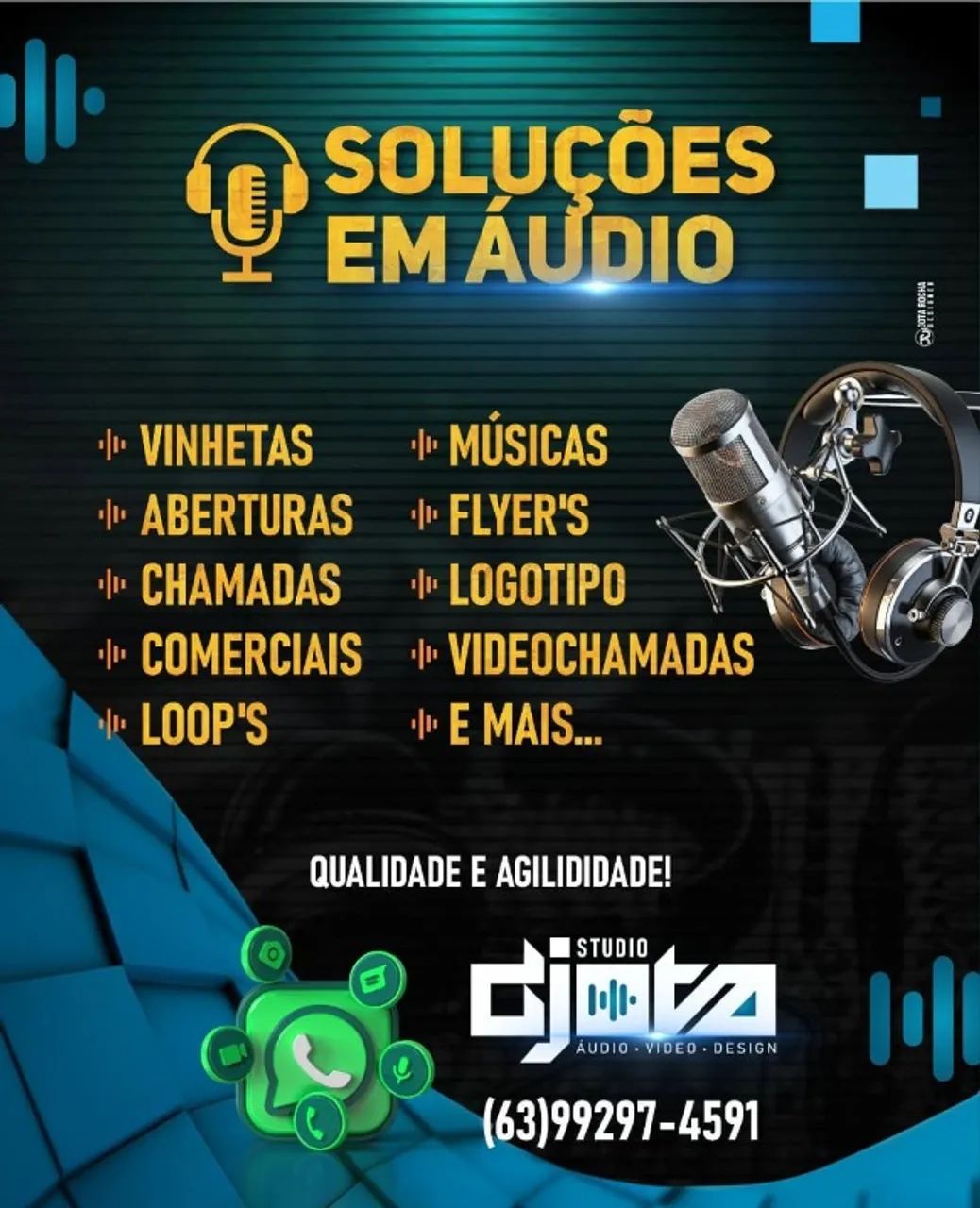 Gravação audio 