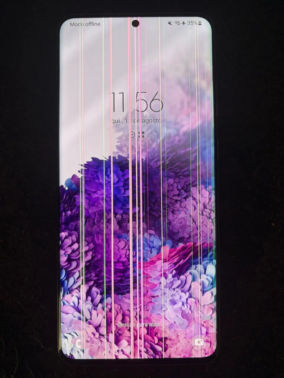 Galaxy S20 Plus (Defeito na tela)